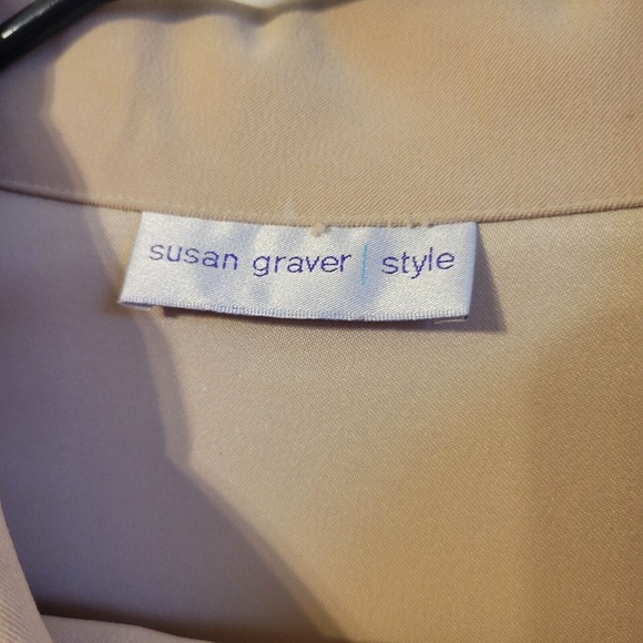 Susan Graver Style Sz Medium Maxi Skirt Suit Set Embroidered VTG‎ - Picture 14 of 16